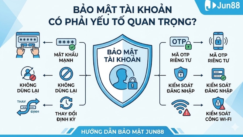 Bảo Mật Tài Khoản Có Phải Yếu Tố Quan Trọng?