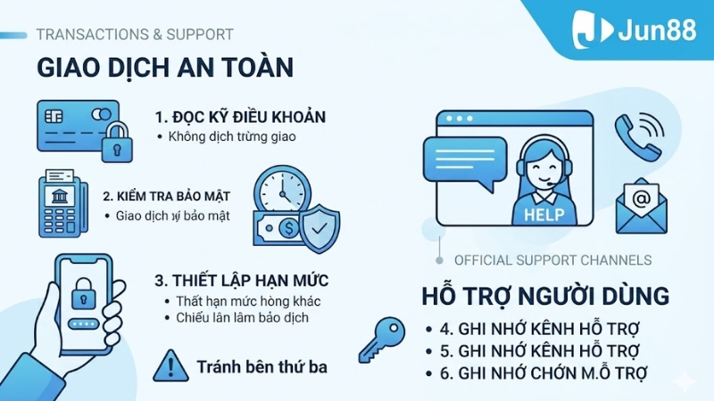 Giao Dịch Và Hỗ Trợ Người Dùng tại Nhà cái JUN88